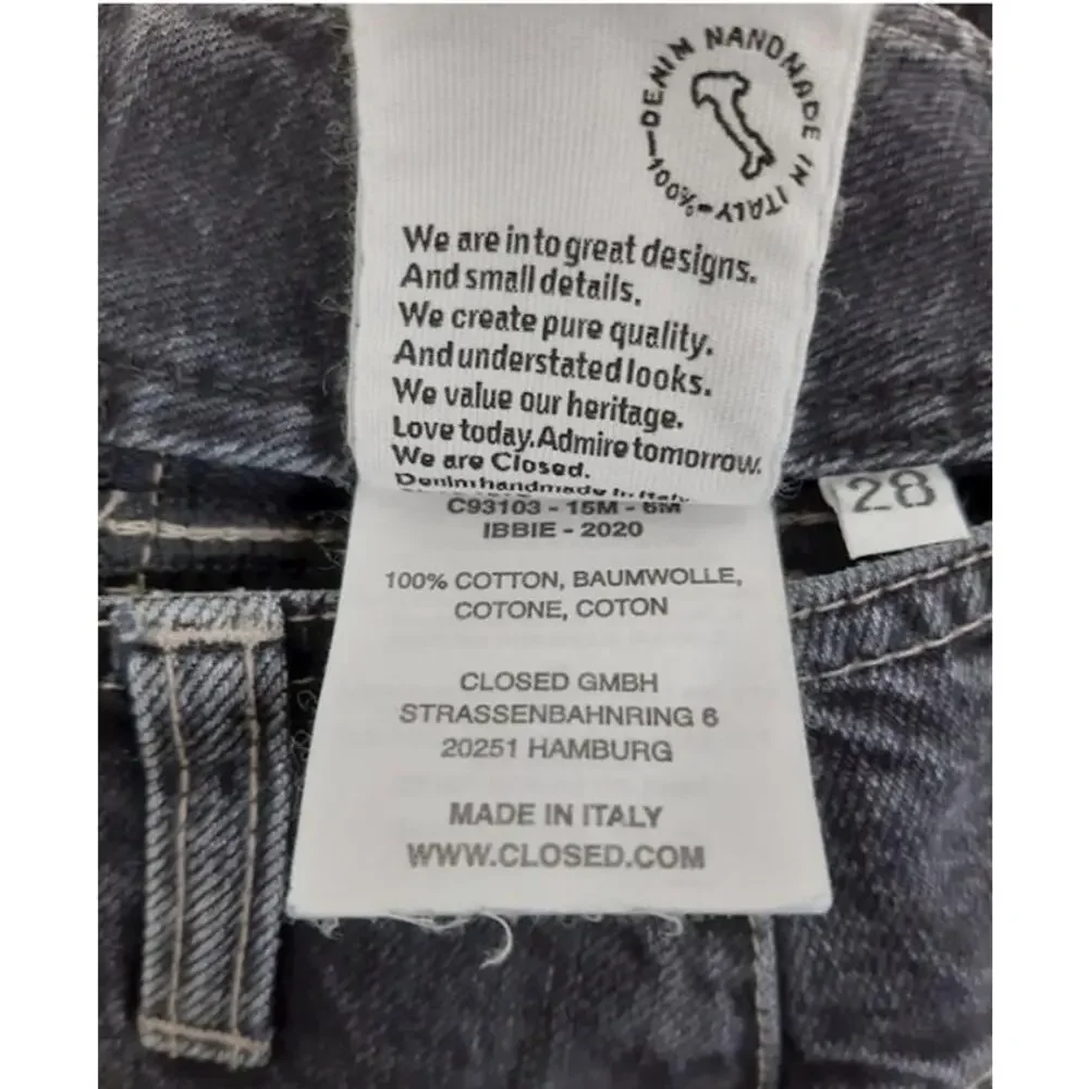 CLOSED Ibbie Dark Gray Denim Skirt- 28 MSRP $250 - Picture 12 of 16